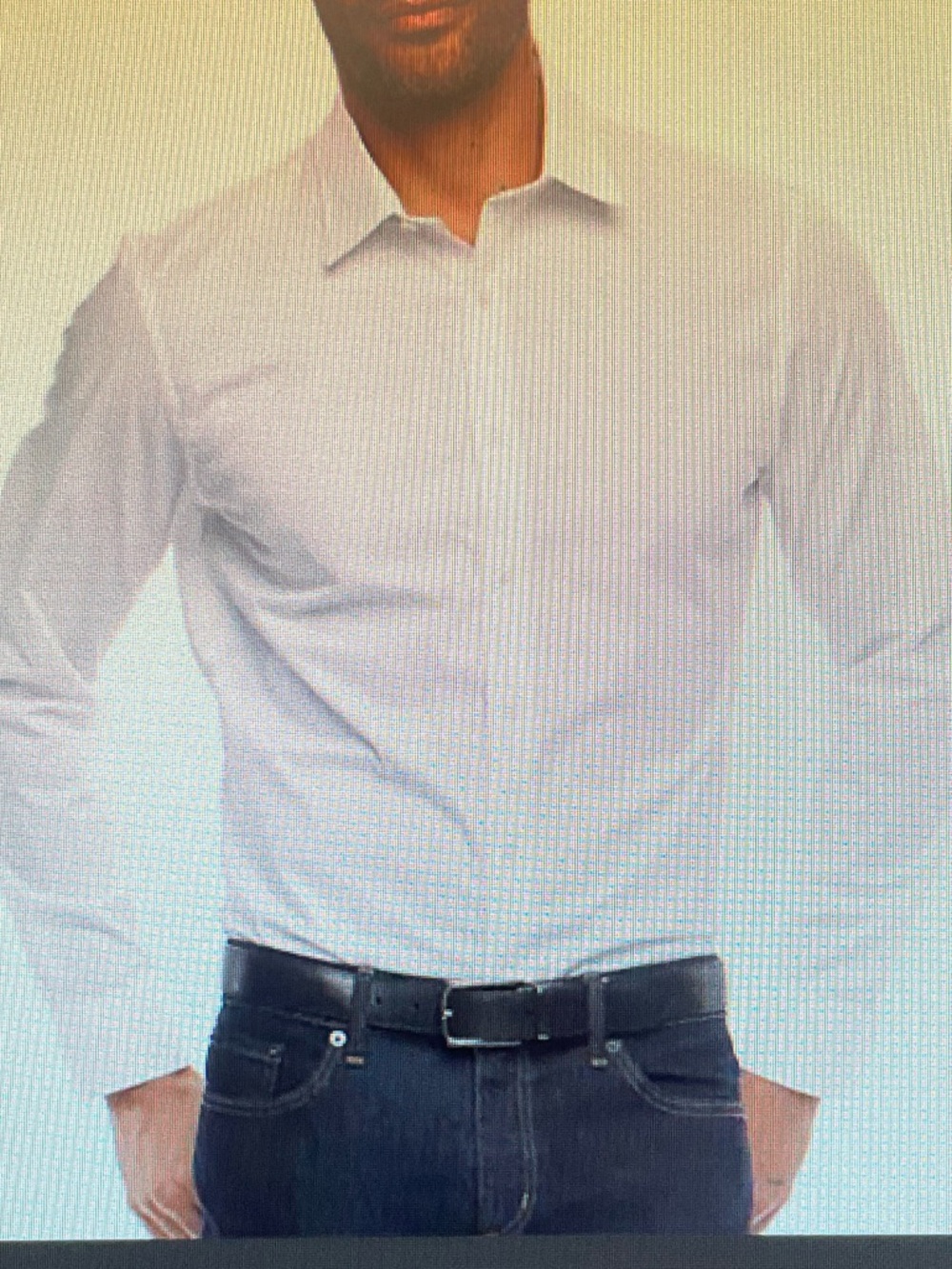 Men’s Apt. 9 White Slim Fit Stretch Dress Shirt